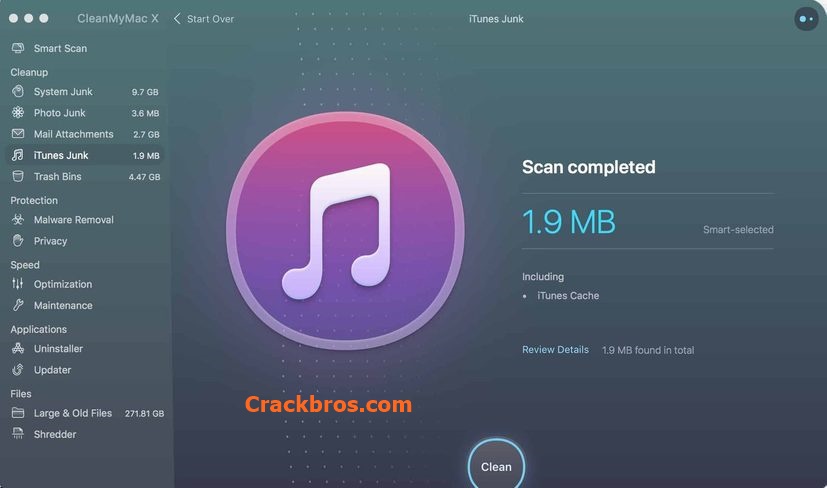 CleanMyMac X 4.8.4 Crack + Activation Code Free Download 2021