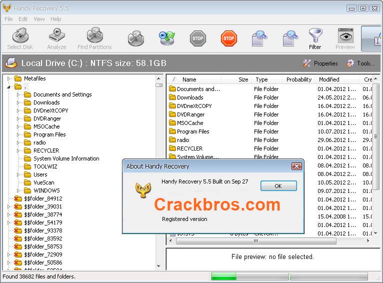 Handy Recovery 5.5 Crack + Serial Key Latest Version Download