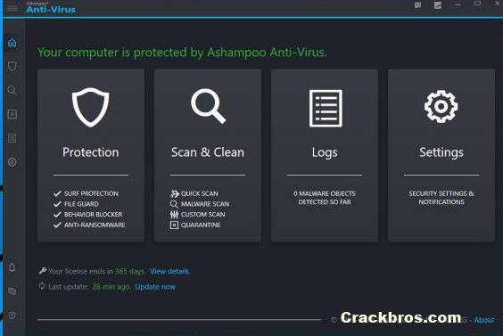 Ashampoo AntiVirus 2020.4.2 Crack incl Activation Key Free Latest